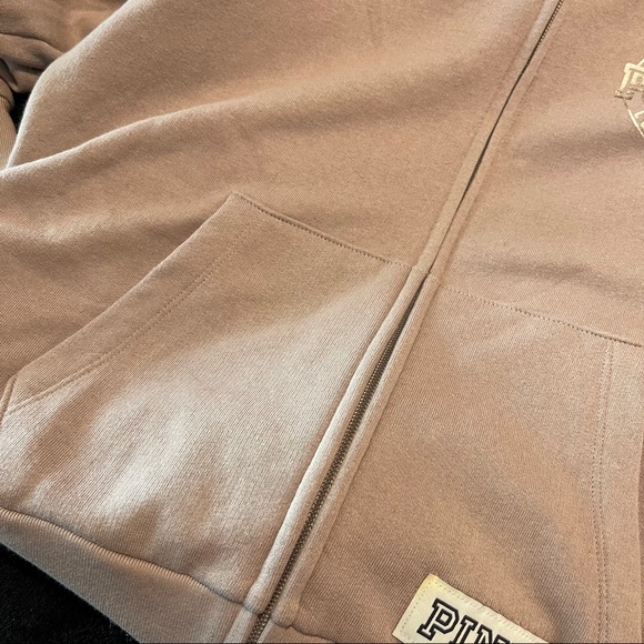 💕 VS PINK 💕 Hoodie Jacket Full Zip Large - Picture 11 of 11